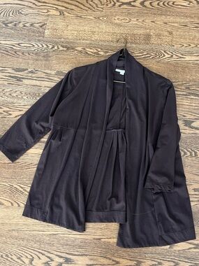 Women’s  Brown Pleated Jacket